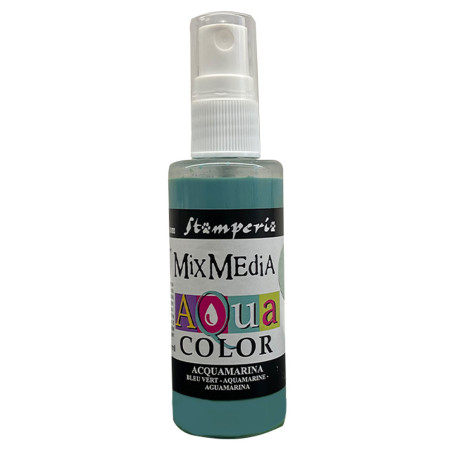 Stamperia Mix Media Aquacolor Spray - Aquamarina 60ml
