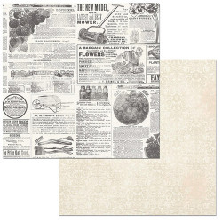 Bobunny Cottontail 12 x 12 Scrapbook Paper - Cottontail Gardening
