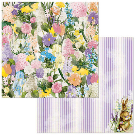 Bobunny Cottontail Paper - Cottontail Flowers