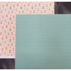 Lady Pattern Sweet Summer 12 x 12 Scrapbook Paper - Bathing Beauties