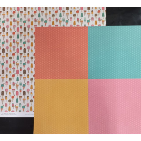 Lady Pattern Sweet Summer Paper - Ice Cream