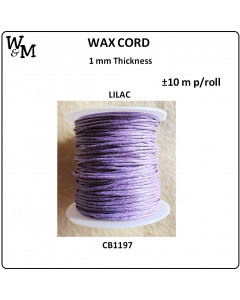 W&M WAX Cord LILAC – 10 m...
