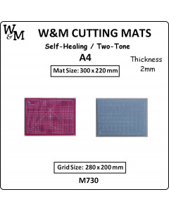 W&M Two Tone Cutting Mat A4