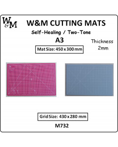 W&M Two Tone Cutting Mat A3