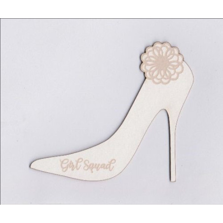 Scrap Collections Chipboard - Girl Squad Shoe