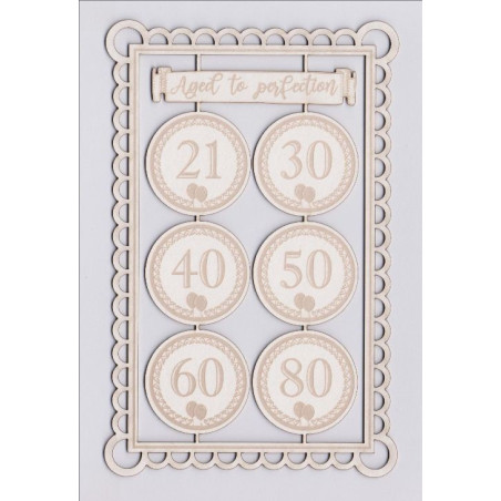 Scrap Collections Chipboard - Aged To Perfection