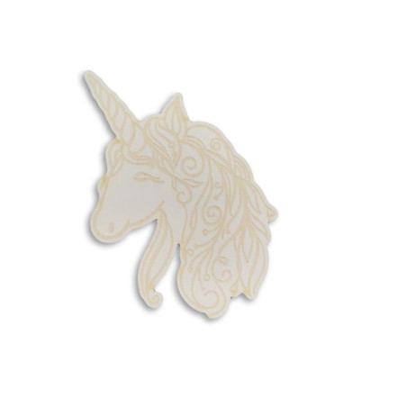 Scrap Collections Rainbow Chipboard - Unicorn