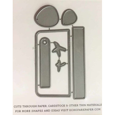 Echo Park Cutting Dies - Simple Picnic Basket