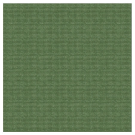 Couture Creations 12 X 12 Scrapbook Textured Cardstock - Pine/Cypress Pine 216gsm
