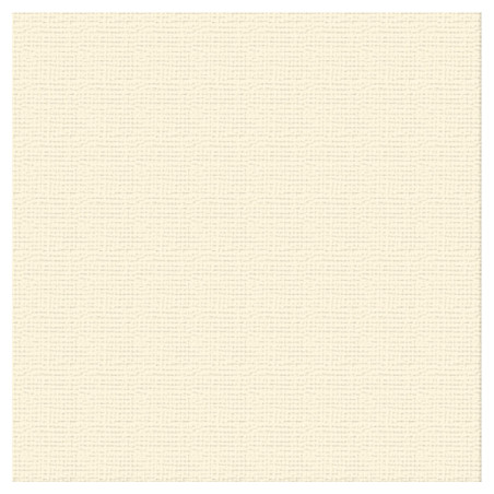 Couture Creations 12 X 12 Scrapbook Textured Cardstock - Ivory 216gsm