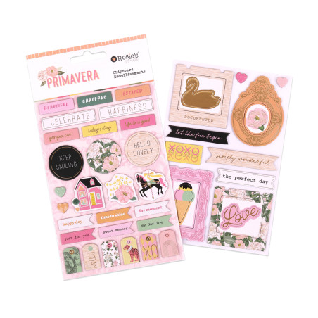 Rosies Studio Primavera Chipboard Embellishment