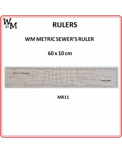 W&M Metric Sewer's Ruler 60...
