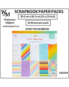 W&M 12X12 Paper Pack - Over...