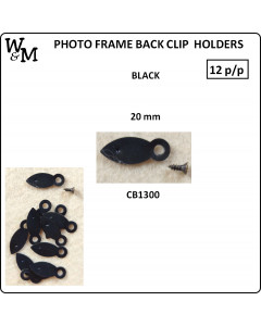 W&M Photo Frames Back Clip...