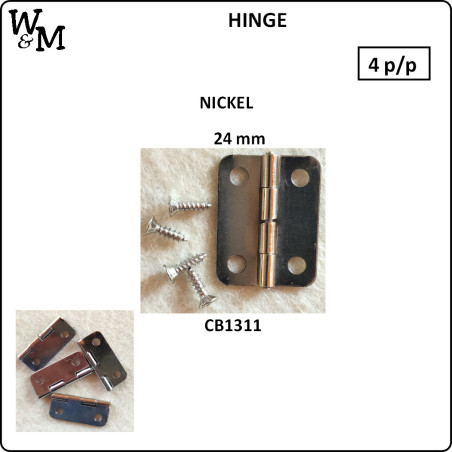 W&M Hinges Med 24mm