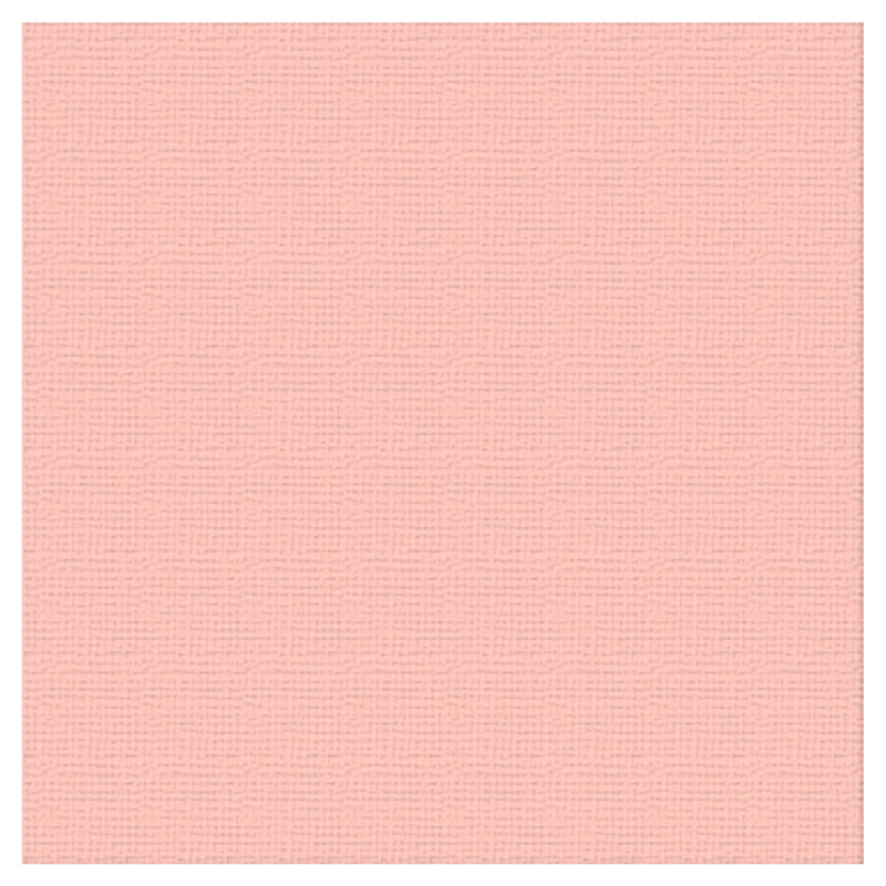 Couture Creations 12 X 12 Scrapbook Textured Cardstock -Blush/Fairy Wings 216gsm