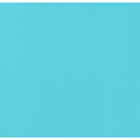 Couture Creations 12 X 12 Scrapbook Textured Cardstock - Poo/Mermaid 216gsm