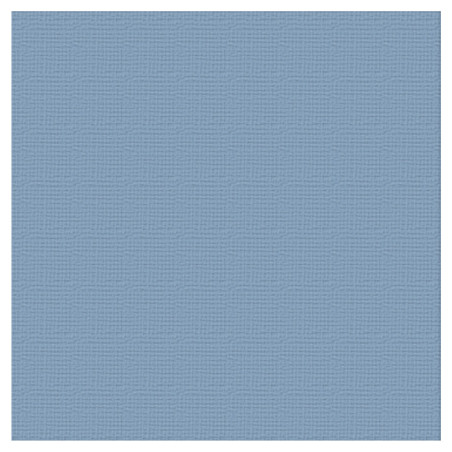 Couture Creations 12 X 12 Scrapbook Textured Cardstock - Blue Jay/Denim 216gsm