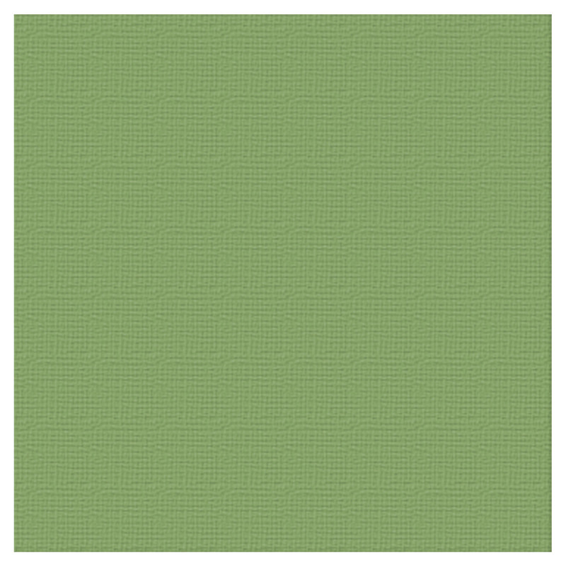 Couture Creations 12 X 12 Scrapbook Textured Cardstock - Moss/Lush 216gsm