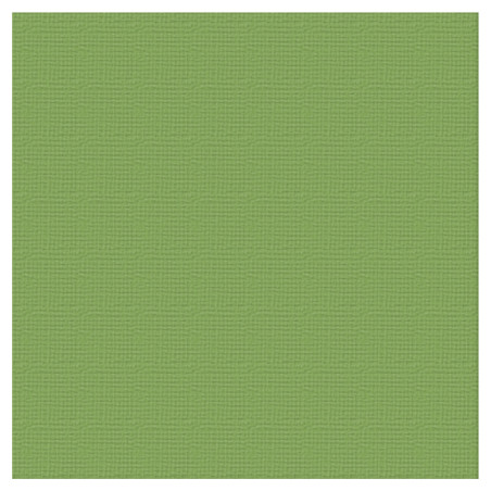 Couture Creations 12 x 12 Textured Cardstock - Spinach/Jungle