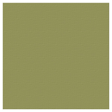 Couture Creations 12 X 12 Scrapbook Textured Cardstock - Olive/Battle Fatigue 216gsm