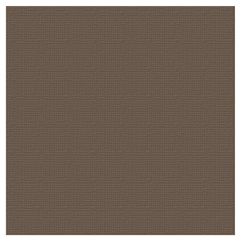 Couture Creations 12 X 12 Scrapbook Textured Cardstock - Coffee/Chocolate 216gsm