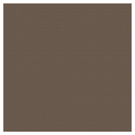 Couture Creations 12 X 12 Textured Cardstock  - Coffee/Chocolate
