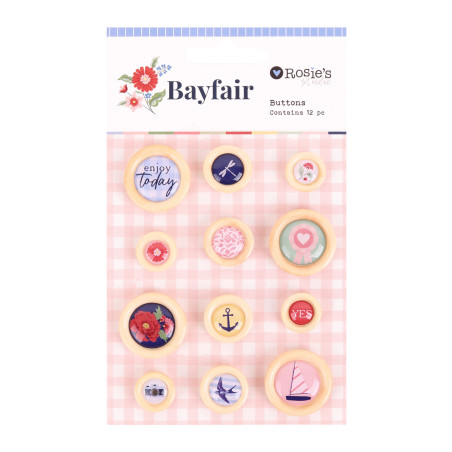 Rosies Studio Bayfair Buttons