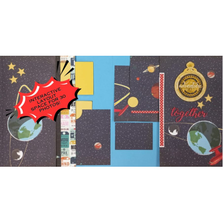 Scrapbook Studio Priscilla Boys Interactive Paper Kits