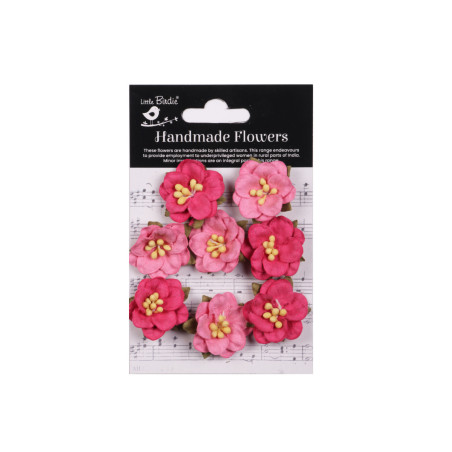 Little Birdie Handmade Flowers Butter Cup - Precious Pink