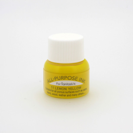 Tsukineko All Purpose Ink - Lemon Yellow