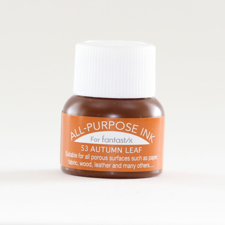 Tsukineko All Purpose Ink -  Autumn Leaf