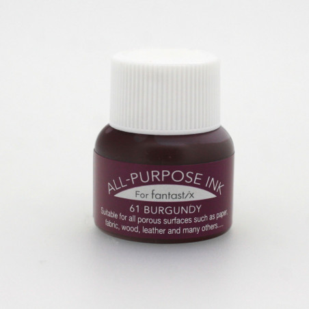 Tsukineko All Purpose Ink - Burgundy