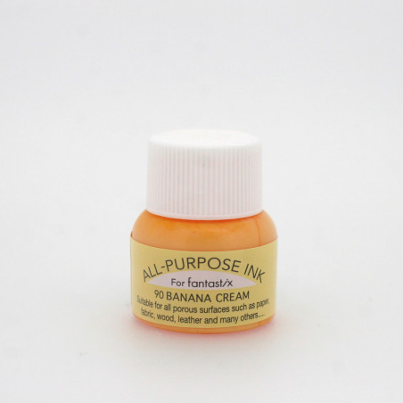 Tsukineko All Purpose Ink - Banana Cream