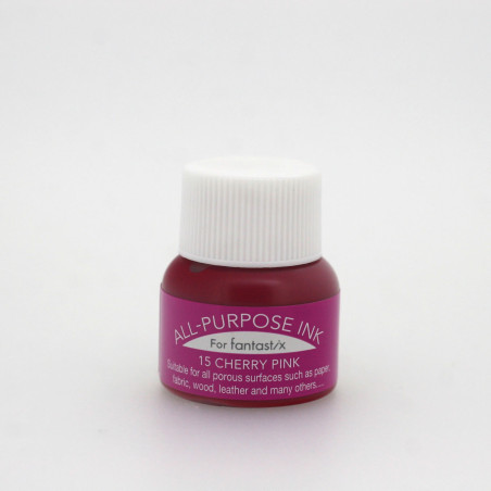 Tsukineko All Purpose Ink - Cherry Pink