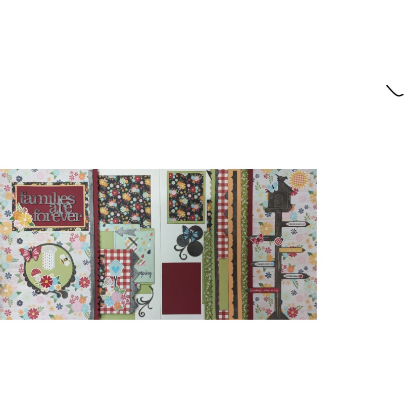Scrapbook Studio Scrapbook Paper Kits - Happy Spring