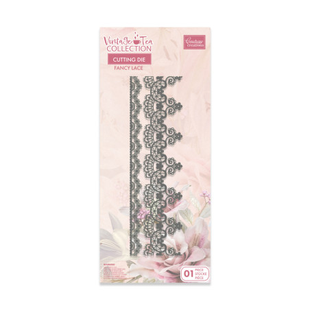 Couture Creations Vintage Tea Cutting Die - Fancy Lace