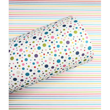 Lady Pattern Basic Essentials Paper - Candy Stripe - Bon Crayon