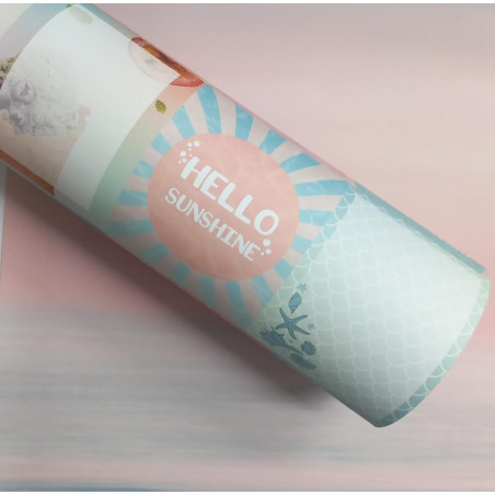 Lady Pattern Ooh La Limited Sun O'Clock Paper - Aquaholic