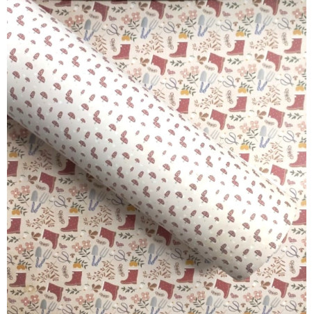 Lady Pattern Ooh La Limited Our House Paper - Garden Delight