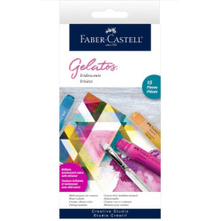 Faber-Castell Watersoluble Gelatos - Iridescents 15Pc