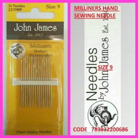John James Needles 16pcs