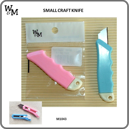 W&M Small Craft Knife Pink/Blue