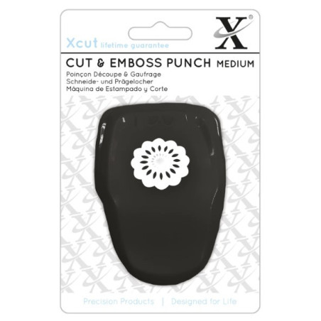Xcut - Cut & Emboss Punch (Medium) - Flower