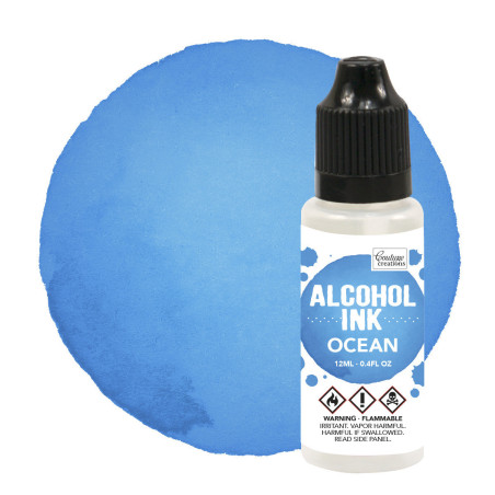 Couture Creations Alcohol Ink - Ocean/Sail Boat Blue 12ml