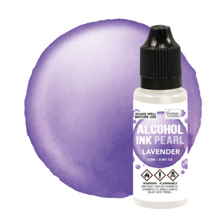 Couture Creations Alcohol Ink Pearl - Lavender/Villainous 12ml