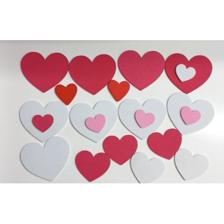 Scrapbook Studio Foam Hearts