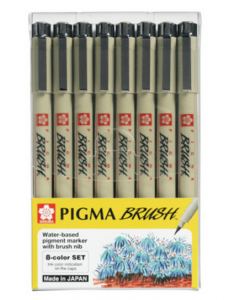 Sakura Pigma Brush Pen Set...