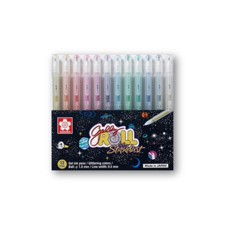 Sakura Gelly Rolls Stardust 12piece