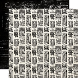 Simple Stories Simple Vintage Farmhouse Garden 12 x 12 Scrapbook Paper - On the Farm